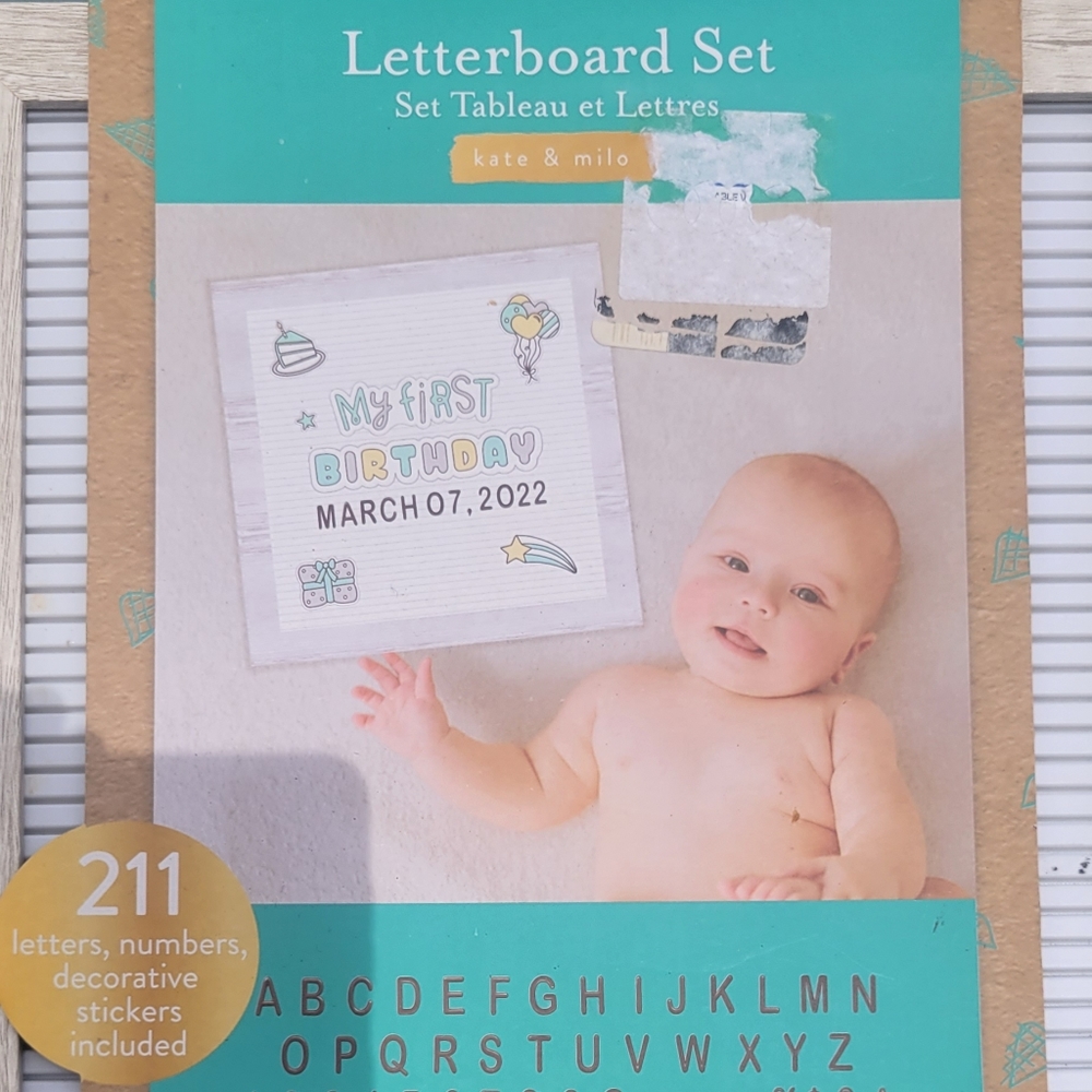 Pearhead letterboard set